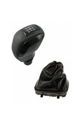 Transit V347 Uyumlu Siyah Kapaklı Spor Vites Topuzu Ve Vites Körüğü