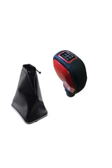 Fiat Linea Punto Deri Kaplama Kırmızı Spor Vites Topuzu Ve Körüğü