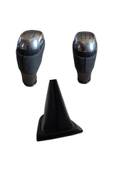 Renault Clio 4 Uyumlu Vites Topuzu Ve Körüğü Siyah Alt Çerçeveli Takım